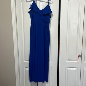 Blue maxi dress